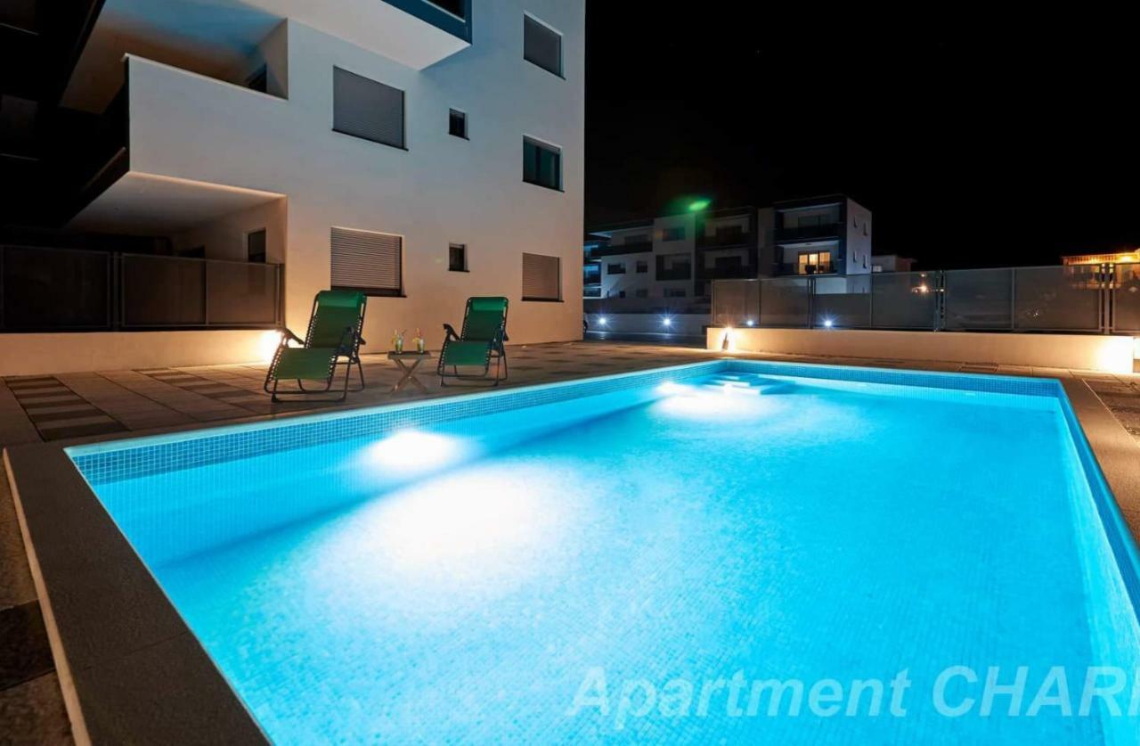 Luxury Apartment Charm With Pool Trogir Kültér fotó
